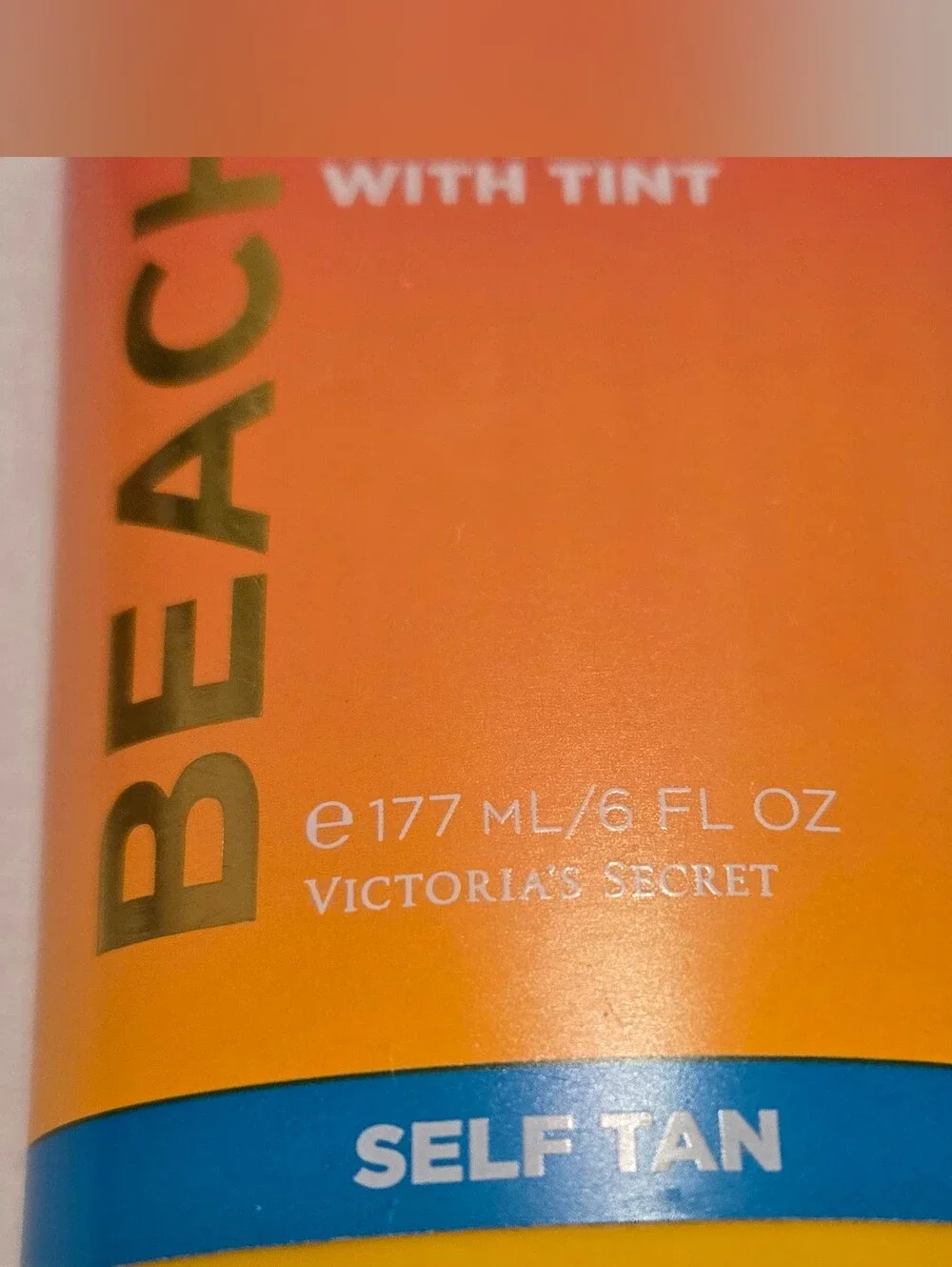 Victoria's Secret BeachSexy Instant Self Tan Lotion W/Tint Sunkissed Bronze 6 Oz